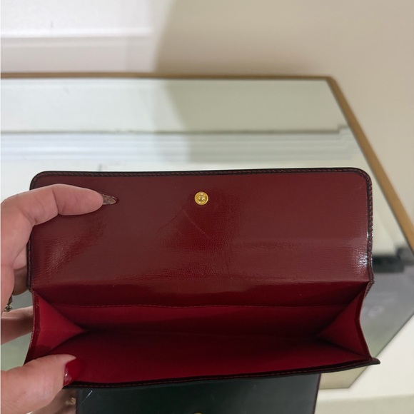 Gucci Black and Red Leather Key & Card Holder - Picture 6 of 8